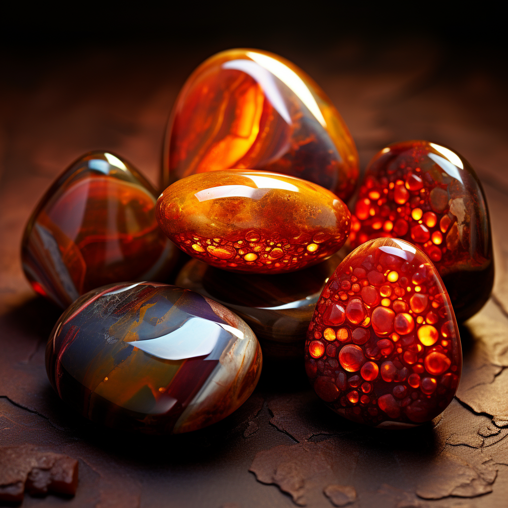 Fire Agate Healing Crystals